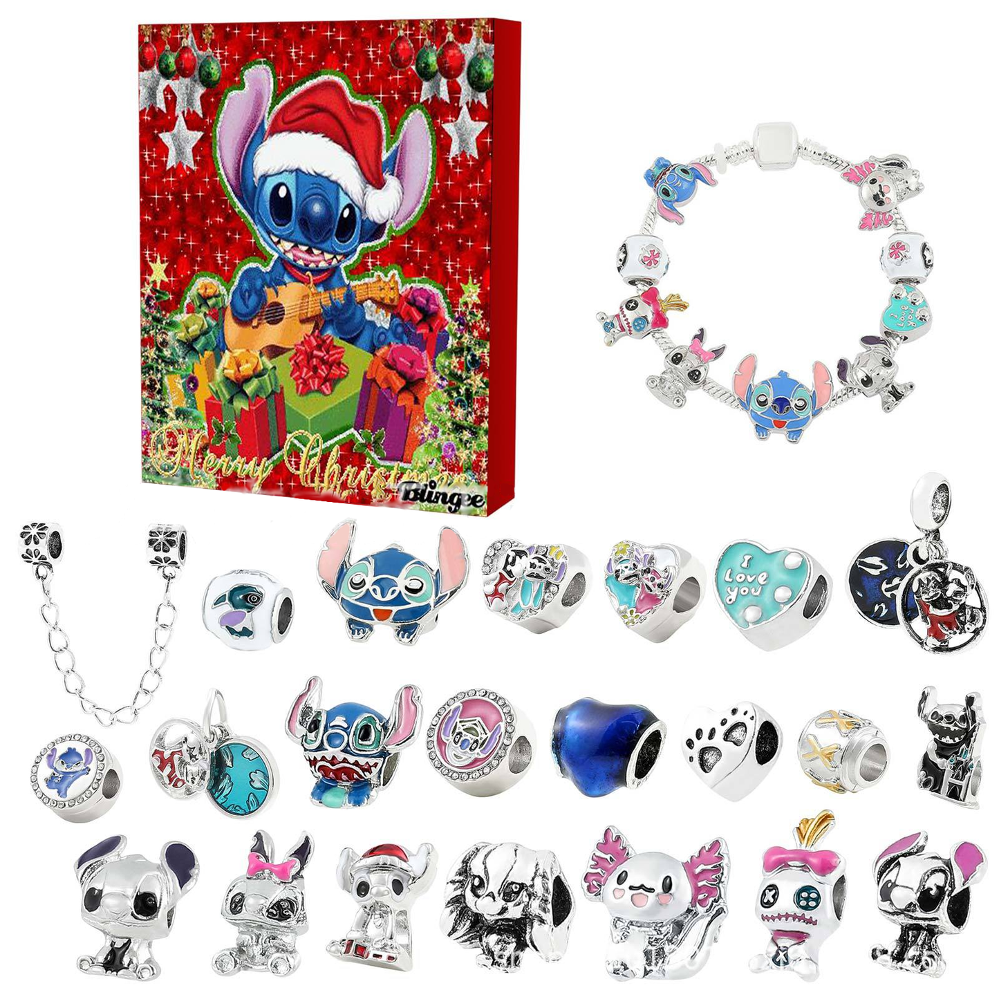 🔥Last Day 50% OFF🎄DIY CHRISTMAS ADVENT CALENDAR BRACELETS KIT-Buy 2 Free Shipping