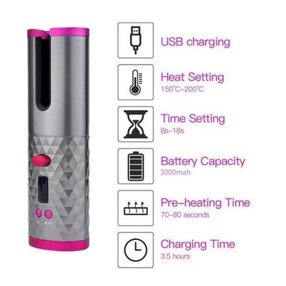 🎄Christmas Sales 49% OFF-Cordless Automatic Hair Curler-Buy 2 Get Free shipping