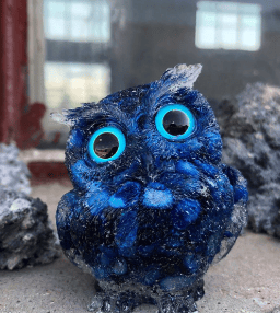 🎄Christmas Flash Sale-50% OFF-Handmade Natural Crystal Gemstone Owl