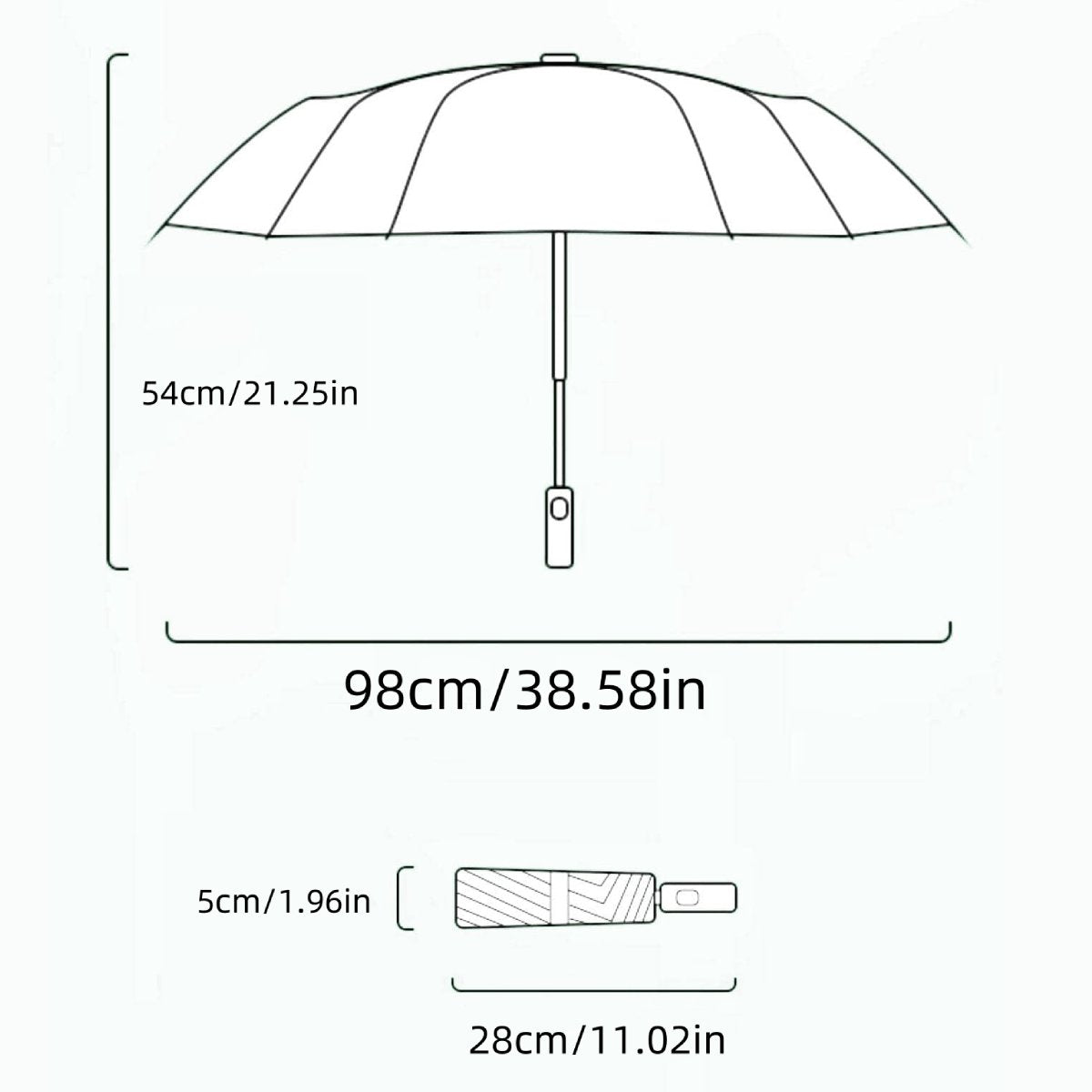 🔥This Week's Special Offer 49% OFF - Vintage Stained Glass Automatic Umbrella