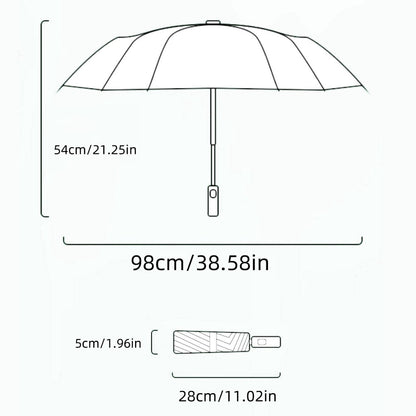 🔥This Week's Special Offer 49% OFF - Vintage Stained Glass Automatic Umbrella