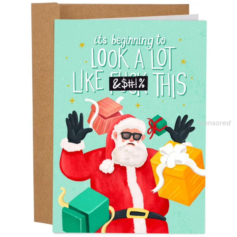 🎄Christmas HOT Sale 49% OFF -9 Worst Christmas Greeting Cards