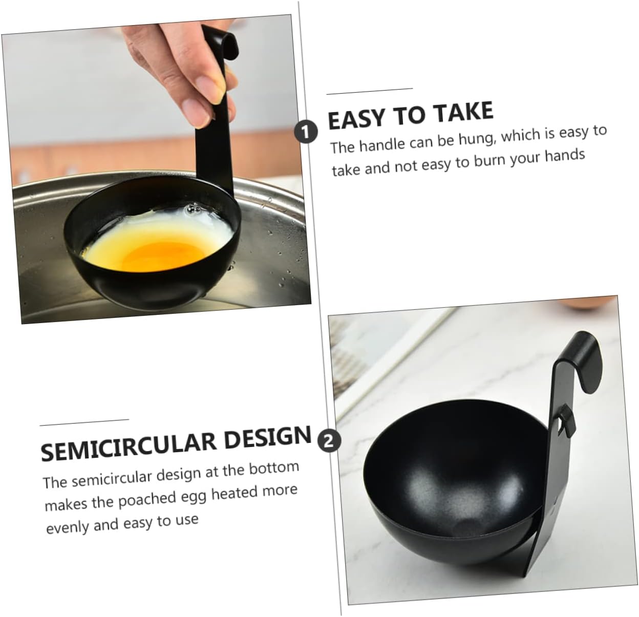 🔥This Week's Special Offer 49% OFF - Non-stick Poached Egg Maker