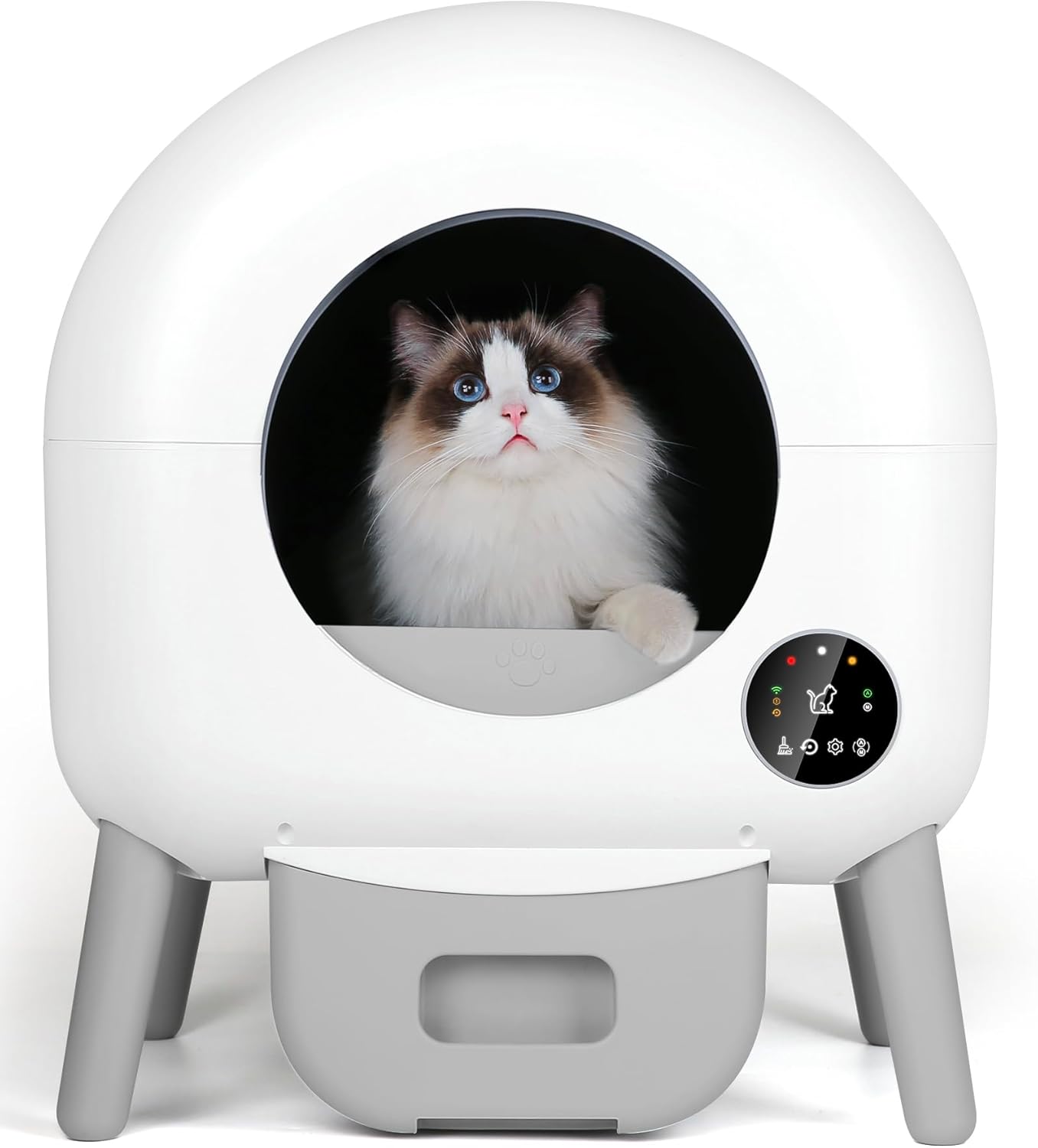 Powerful Automatic Simple Easy Self Cleaning Cat Litter Box-110L