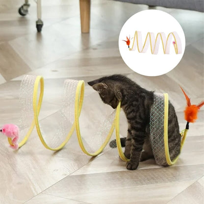 🔥This Week's Special Offer 49% OFF -Folded Cat Tunnel Toy