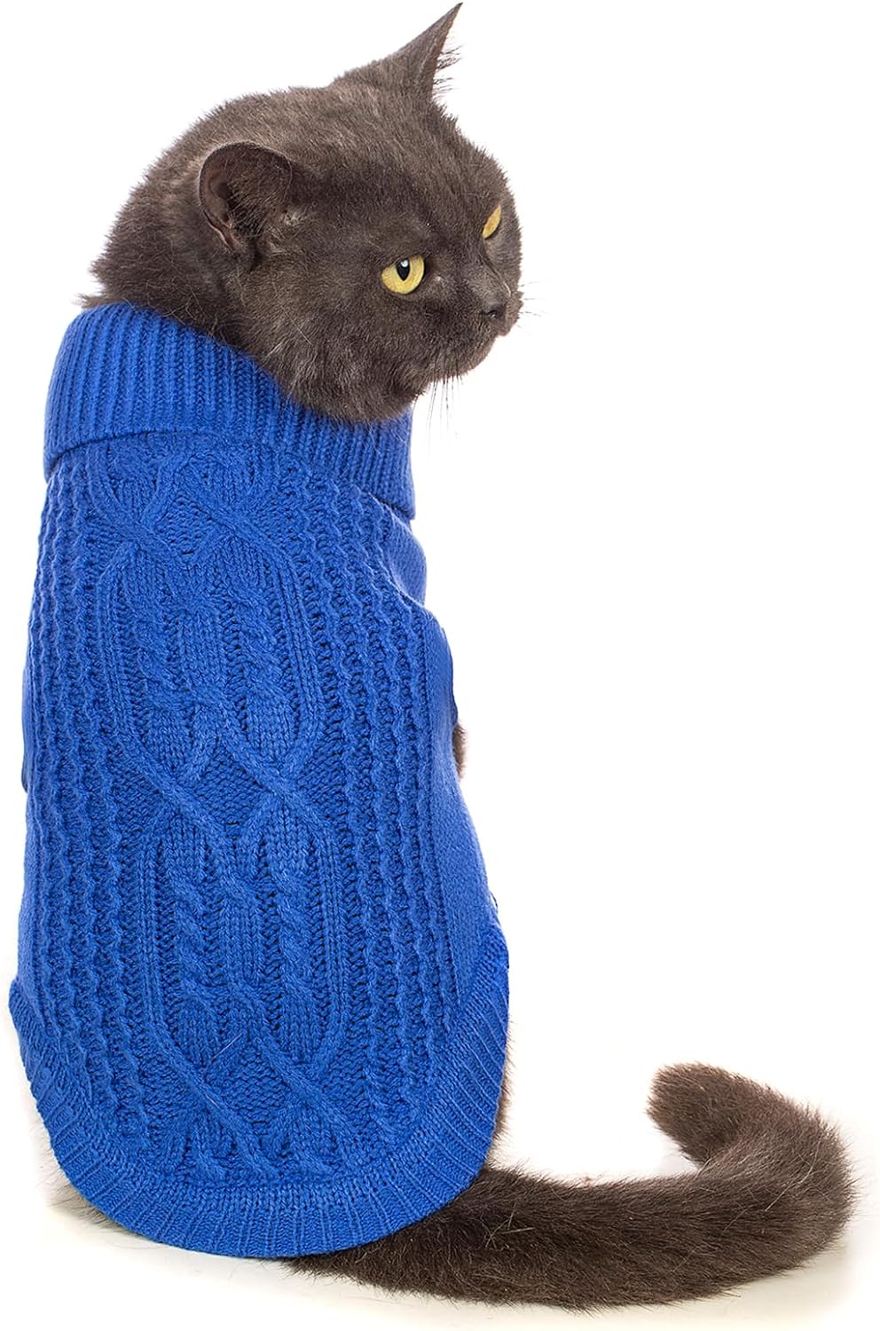 Knitted Sleeveless Cat Sweater