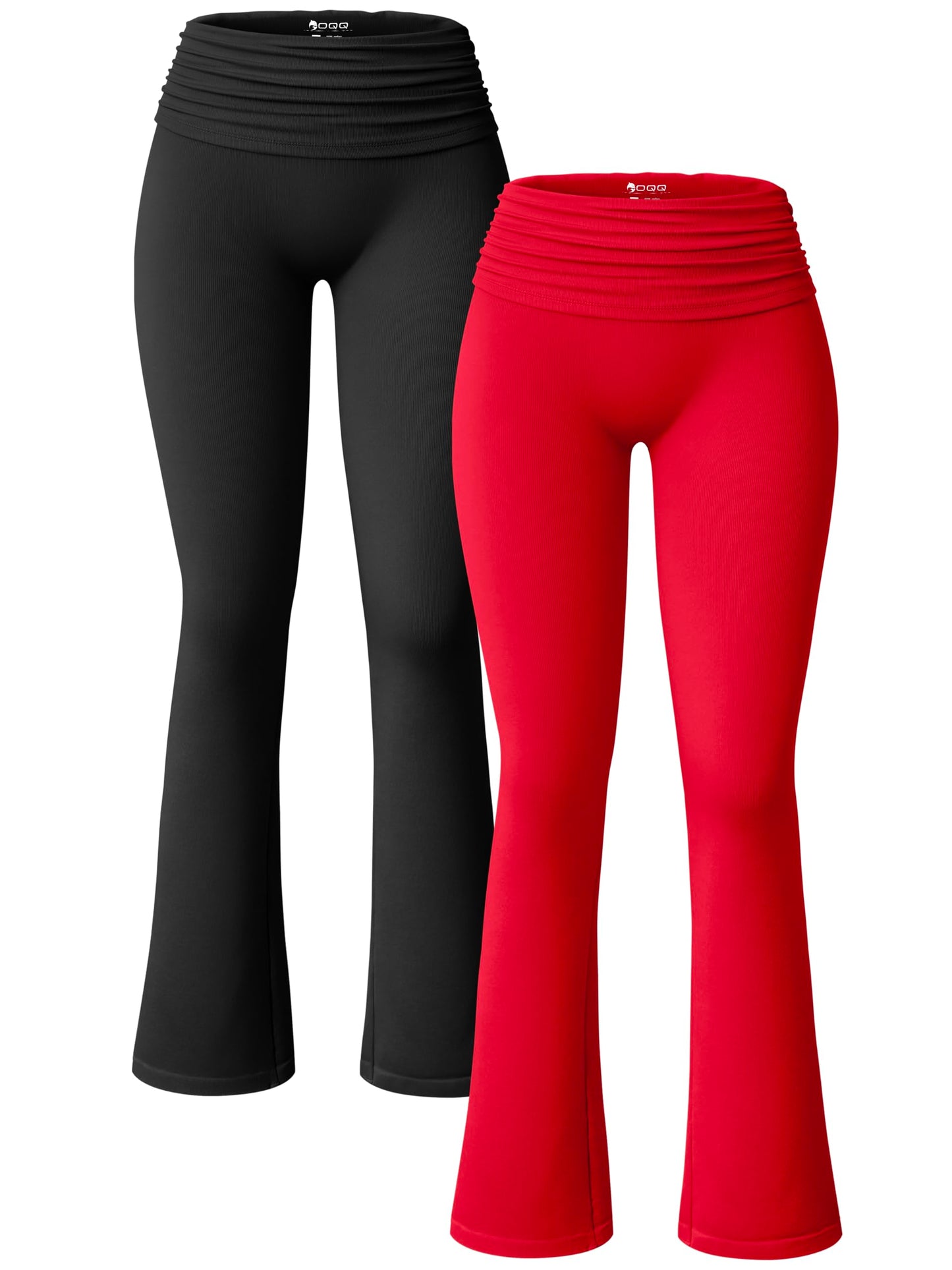 🔥This Week's Special Offer 49% OFF -Fold Over Flared Yoga Pants -Buy 2 Free shipping