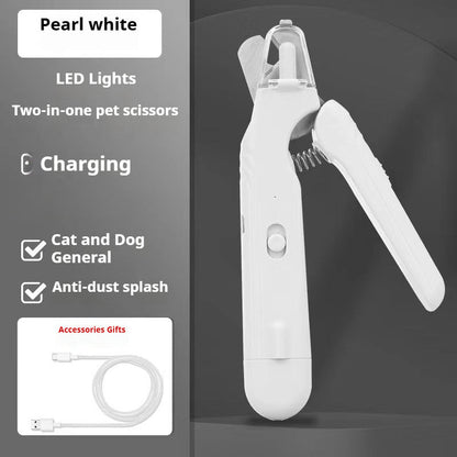 Pet LED nail clipper