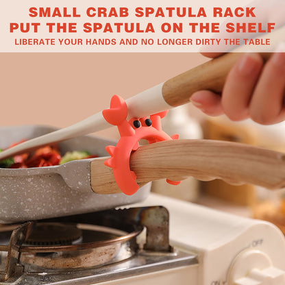 🔥This Week's Special Offer 49% OFF -Crab Silicone Utensil Rest