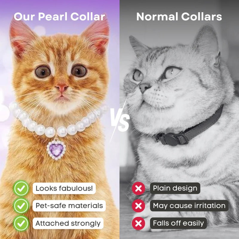 Cat Pearl Collar