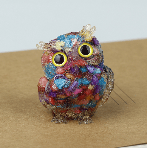 🎄Christmas Flash Sale-50% OFF-Handmade Natural Crystal Gemstone Owl