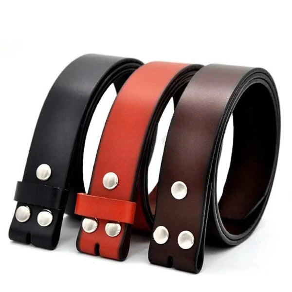 🎄Christmas Flash Sale-50% OFF-Genuine Leather Belt With Knife Buckle- Buy 2 Free Shipping