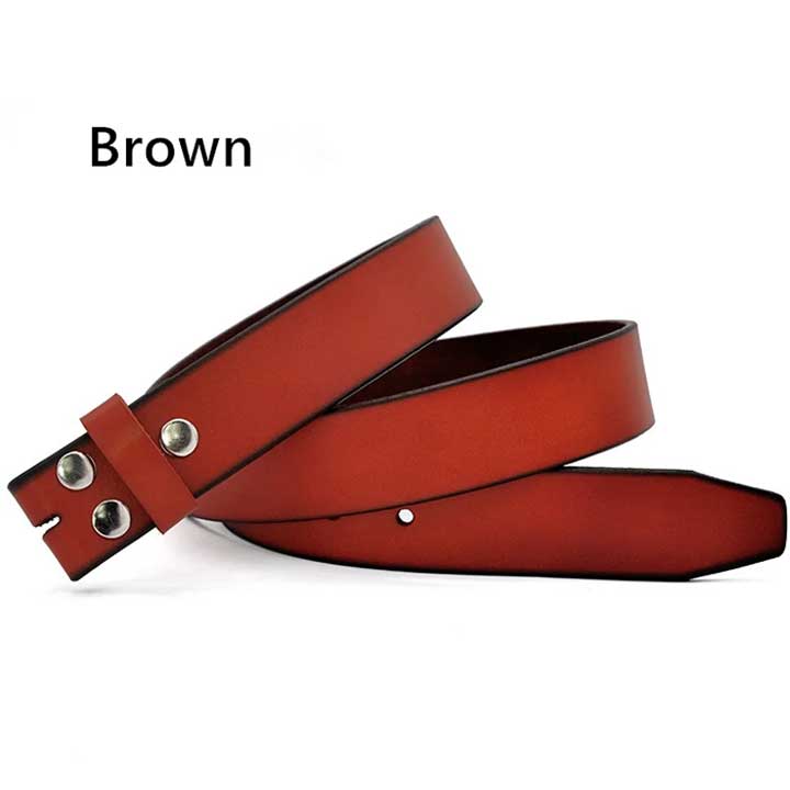 🎄Christmas Flash Sale-50% OFF-Genuine Leather Belt With Knife Buckle- Buy 2 Free Shipping