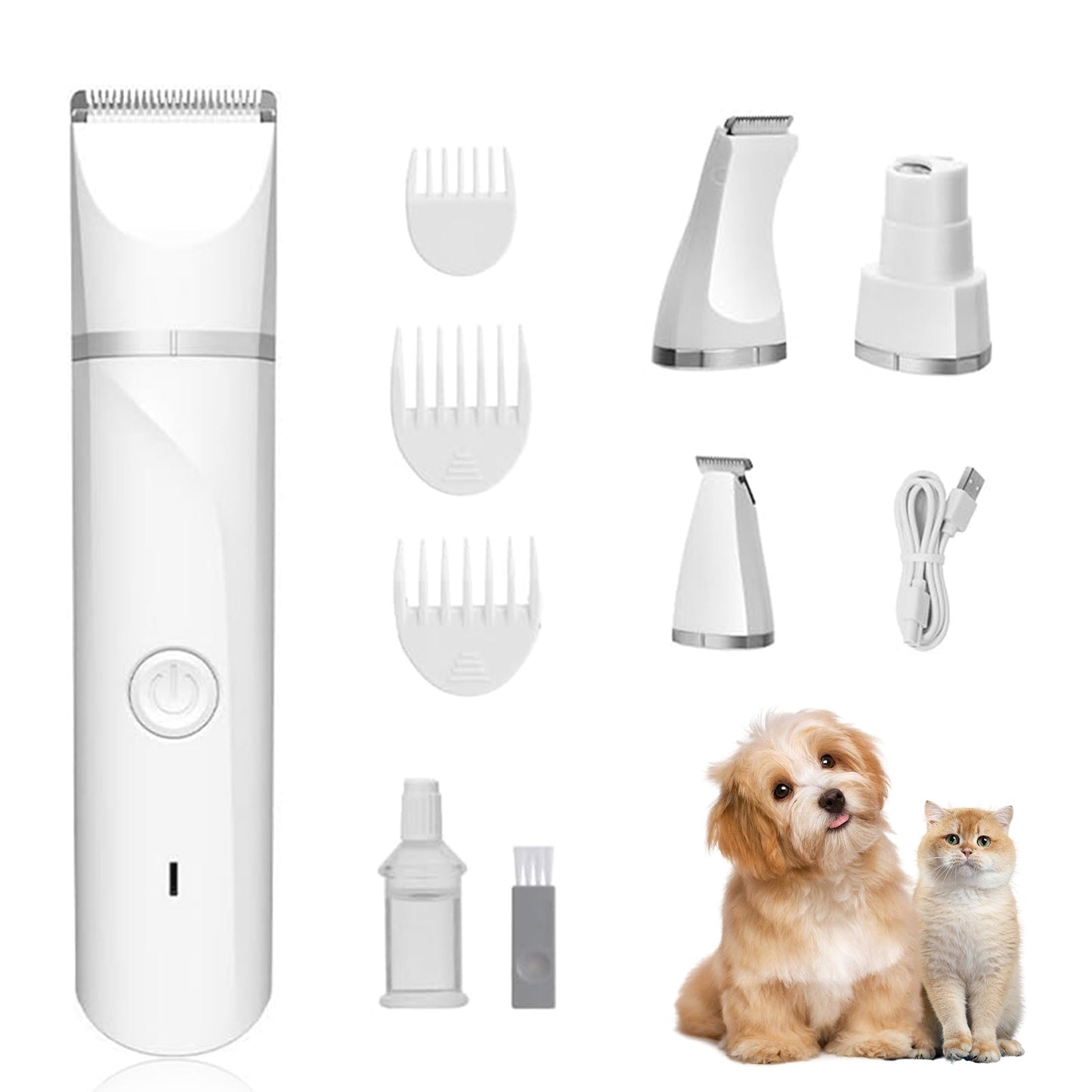 🐱Best Sale 49% OFF🐶Multi-functional pet grooming care partner (4 Different Blades)