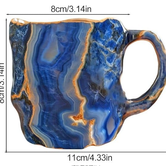 🔥Last Day 49% OFF -🥃Handmade Mineral Crystal Coffee Mugs-Buy 2 Free shipping