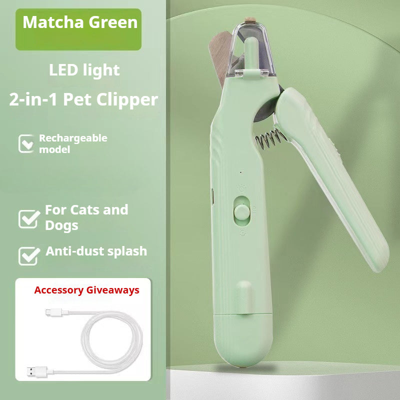 Pet LED nail clipper