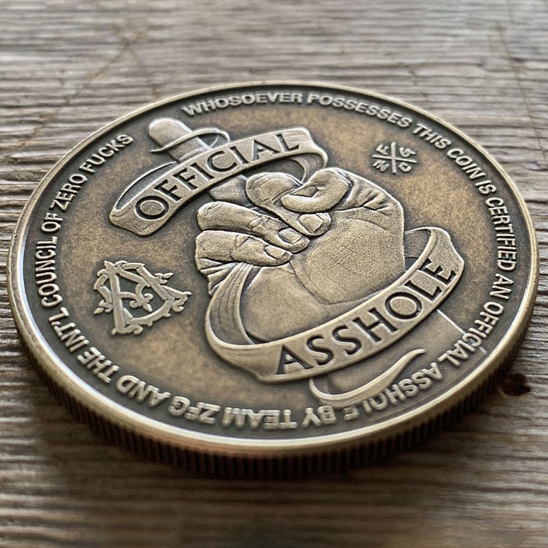 🔥This Week's Special Offer 49% OFF -Funny Official A**hole commemorative medal