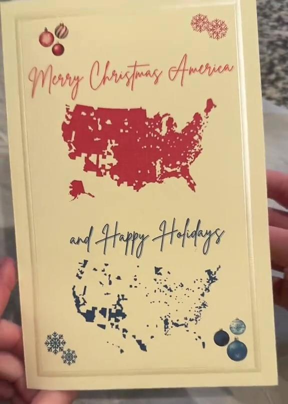 🎄Christmas HOT Sale 49% OFF -2024 Merry Christmas America Card