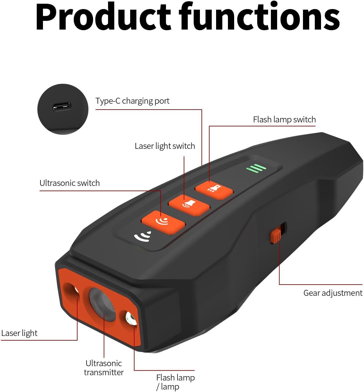 Ultrasonic Bark Control Device