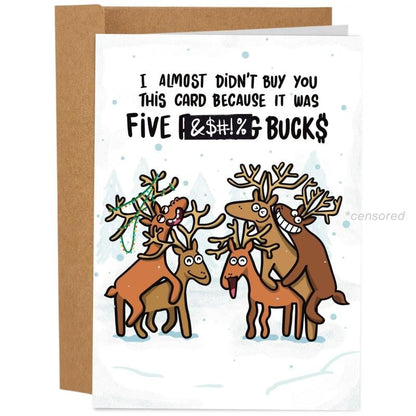 🎄Christmas HOT Sale 49% OFF -9 Worst Christmas Greeting Cards